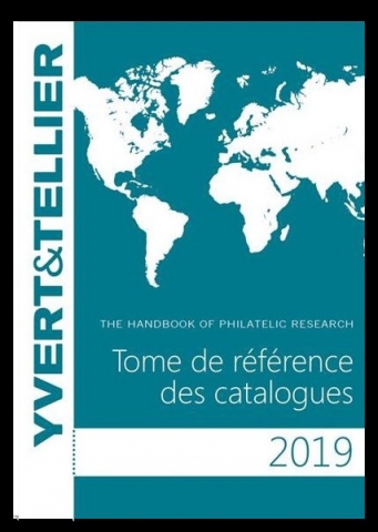 tome de reference des catalogues 2019 yvert et tellier
